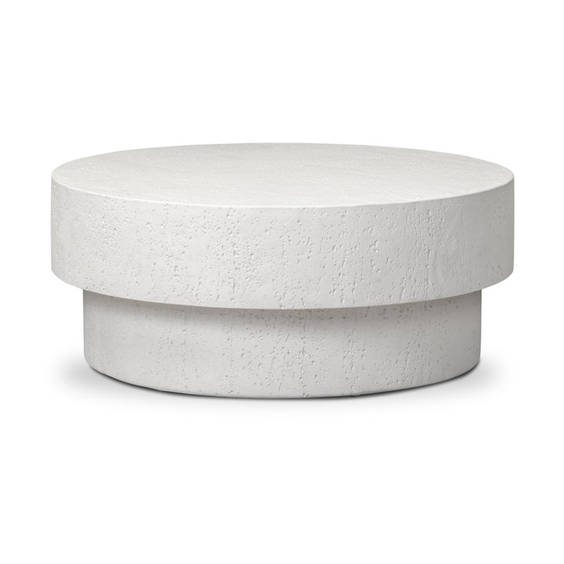 Kesia Outdoor Round Coffee Table, 15" H x 36" W x 36" D