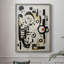 Reproduction encadrée ABSTRACT Series CECLXIX - bois massif-1018383454