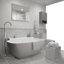 Sottile 62.38'' L Freestanding Soaking Bathtub-63917727