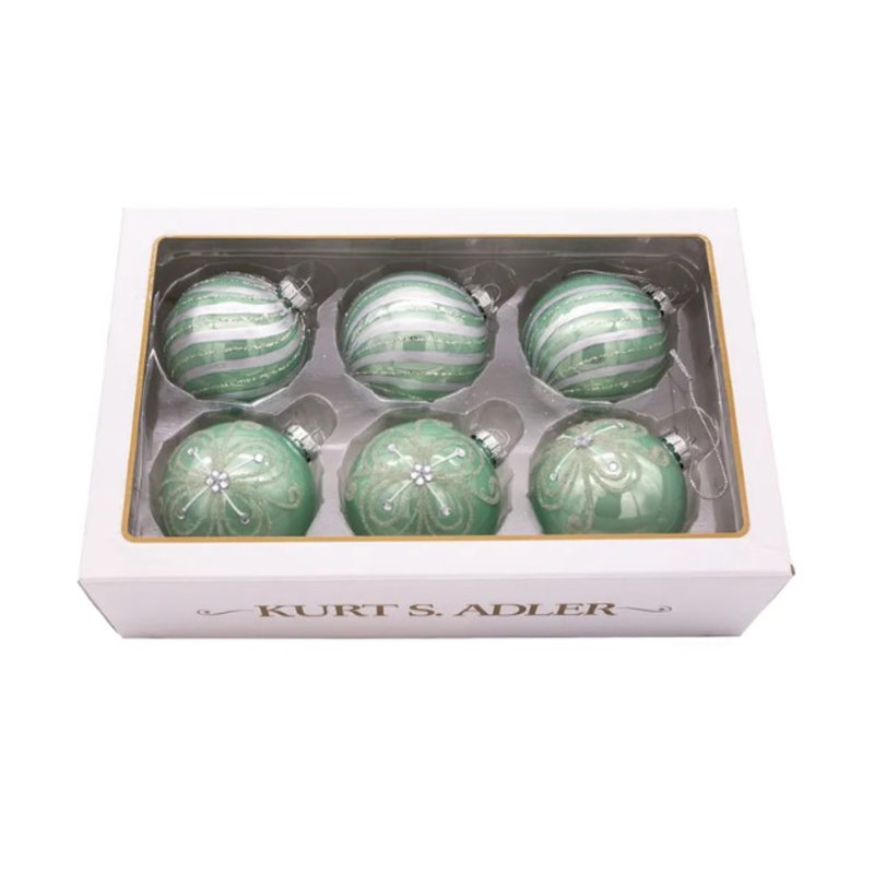 3.15'' Glass Ball Ornament