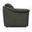 Ramdev Top Grain Leather Chair with Cushioned Back and Pillow Top Arm-124638793-121933959