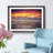 Spanish Beach at Sunset in Abstract - Picture Frame Graphic Art Print-55726679-55726677