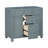 35.35'' Single Bathroom Vanity Base Only