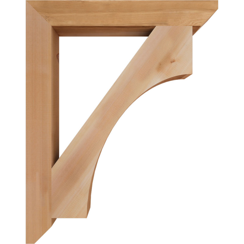Support latté Westlake l 3 3 po x P 30 po x H 38 po, cèdre rouge de l'Ouest, Cèdre rouge, H 38 po x l 3,5 po x P 30 po