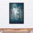 " Blue Tree Forest " Painting Print