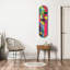 Peinture décorative en verre trempé