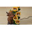Rustic Cow & Tulip Garden Fountain – 23.62" H with LED Light