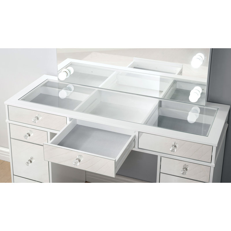 Ensemble coiffeuse et tabouret Garitte