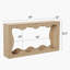 Console 63 po avec rangement à 2 niveaux, entrée étroite et canapé, table d'appoint 63 po-68692717