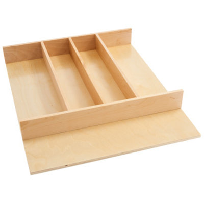 Rev-A-Shelf Wood Trim-to-Fit Utensil Drawer Organizer Insert
