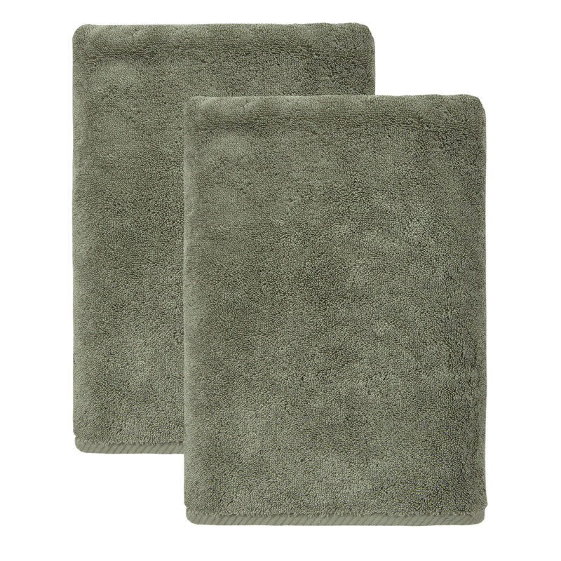 Dinis Super Plush Bath Towel, Olive
