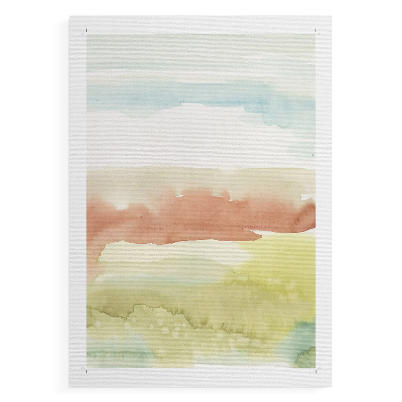 Blush Sunrise II - Impression sur toile seulement - SANS CADRE, H 27 po x l 18 po