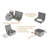 Fabric Dinnerware Storage Set with Felt Dividers Included