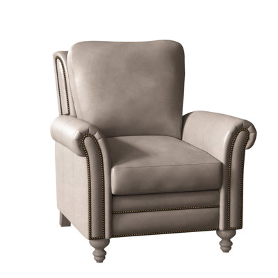 Fauteuil inclinable standard en cuir véritable de 36,5 po Richardson