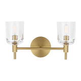 Thom Filicia Hartley Bathroom Bedroom Wall Fixture With Clear Shade