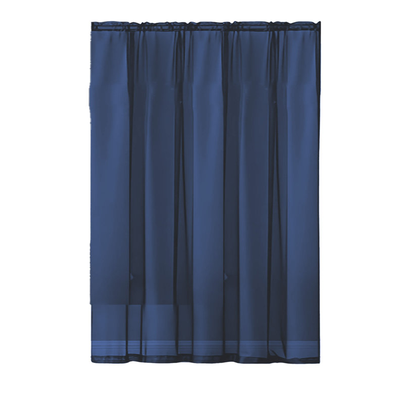 Kbndieu Solid Color Curtains Gauze Curtains Semi Shade Curtains Curtains Polyester Curtains Decorative Curtains Through The Rod Models Curtains