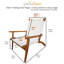 Chaise de plage pliante