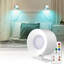 Applique murale rechargeable sans fil avec télécommande Lepotec, 2000mah-187034277