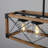 Rectangle Wood Chandelier