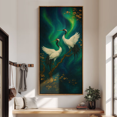 Extra Large Framed Canvas Wall Art - Vintage Wall Prints for Bedroom