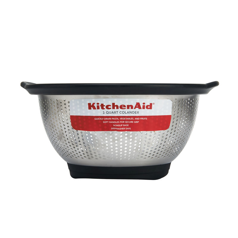 KitchenAid® Stainless Steel 3-Quart Colander
