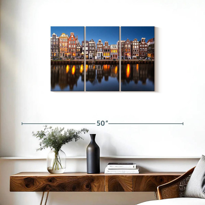 Sirci Amsterdam Canal Waterfront, H 20 po x l 33 po