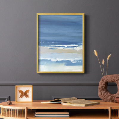 Coastal Colors II, reproduction encadrée - bois massif