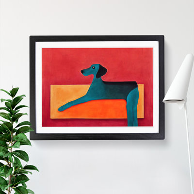 Dog Abstract Vol.4 - Framed Print