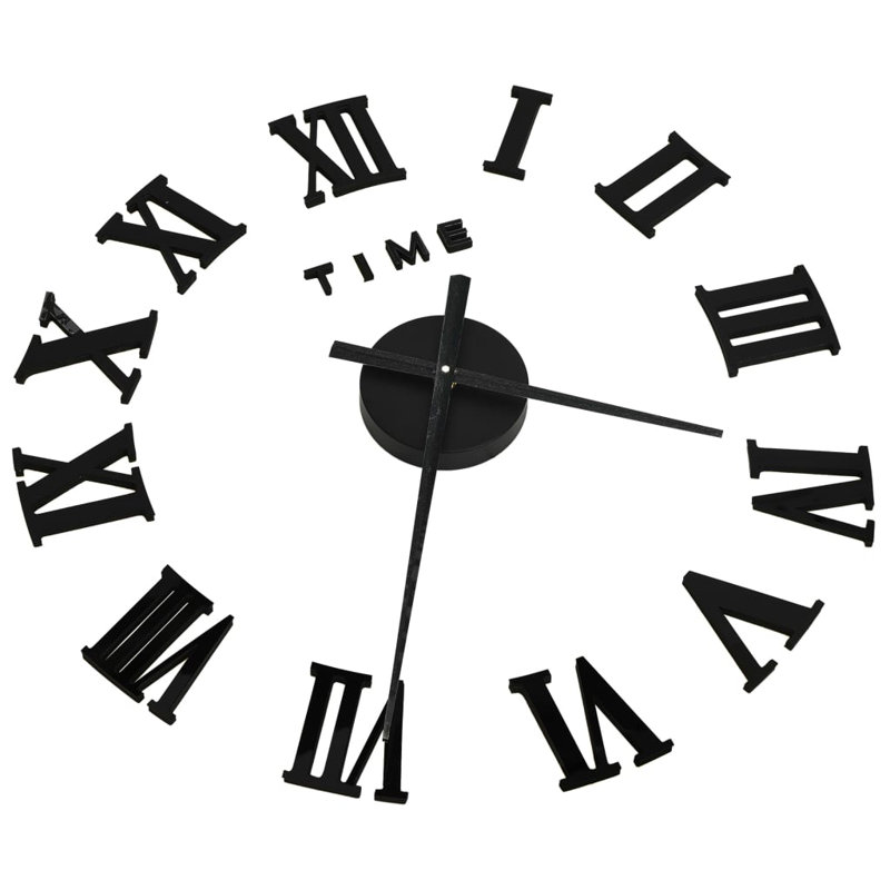 Garcia Wall Clock, Black