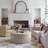 Albert Round Fluted Coffee Table-1542820532