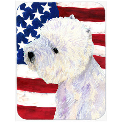 Patriotic Glass Cutting Board