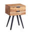 Pavlik 47cm W Iron Bedside Table
