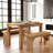 Dejon Rectangular Solid Pine Farmhouse Dining Table-87784568-87785163