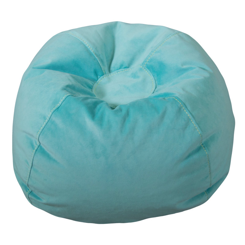 Petit fauteuil à billes classique, Bleu éclatant
