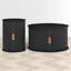 Ensemble de 2 tables basses rondes-119447661
