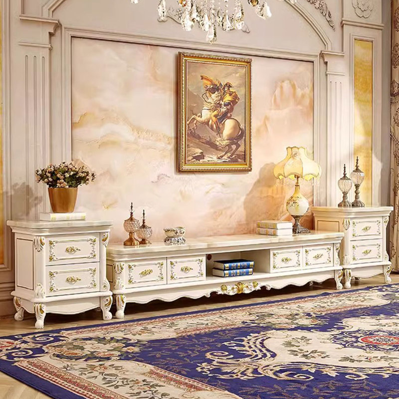 Picture color Solid + Manufactured Wood TVStands, 94.49"