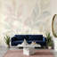 Papier peint blanc sur fond blanc avec aquarelle botanique amovible-815095241-815095239