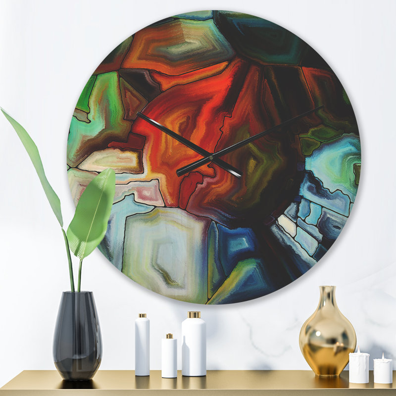 Horloge murale abstraite, Petit