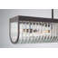 Lustre rectangulaire moderne à 6 lumières Marpet