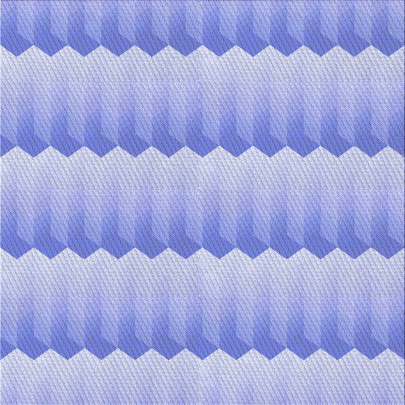 Tapis géométrique violet, Carré 5 pi