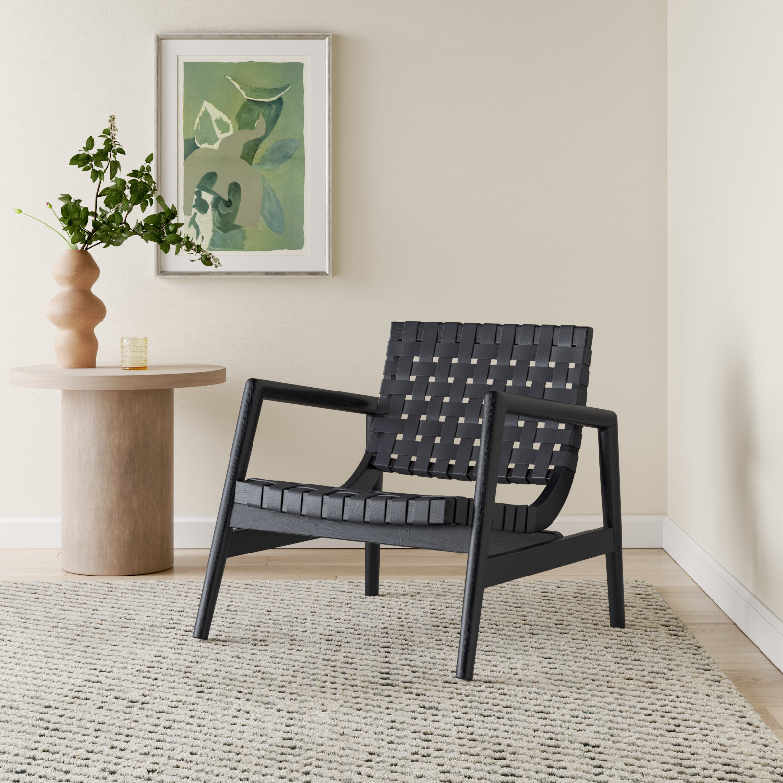 Warbler Side Chair, Black