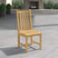 Classic Outdoor Teak Dining Side Chair