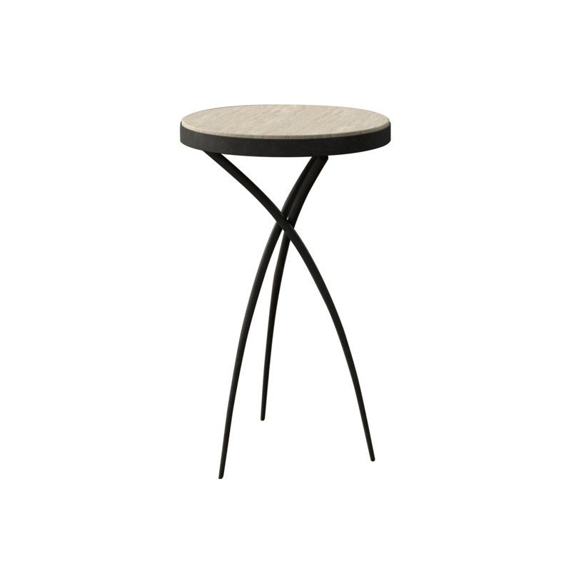 Tripod Table w/Grey Marble Top-Sm