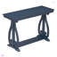 Console de style rustique vintage de 48 pouces avec table ouverte de style trex avec tablette ouverte et fabrication robuste pour le hall d'entrée et le salon-1097741440