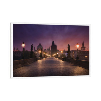 Saint Charles Bridge, Prague 1 Piece Wall Art on Canvas