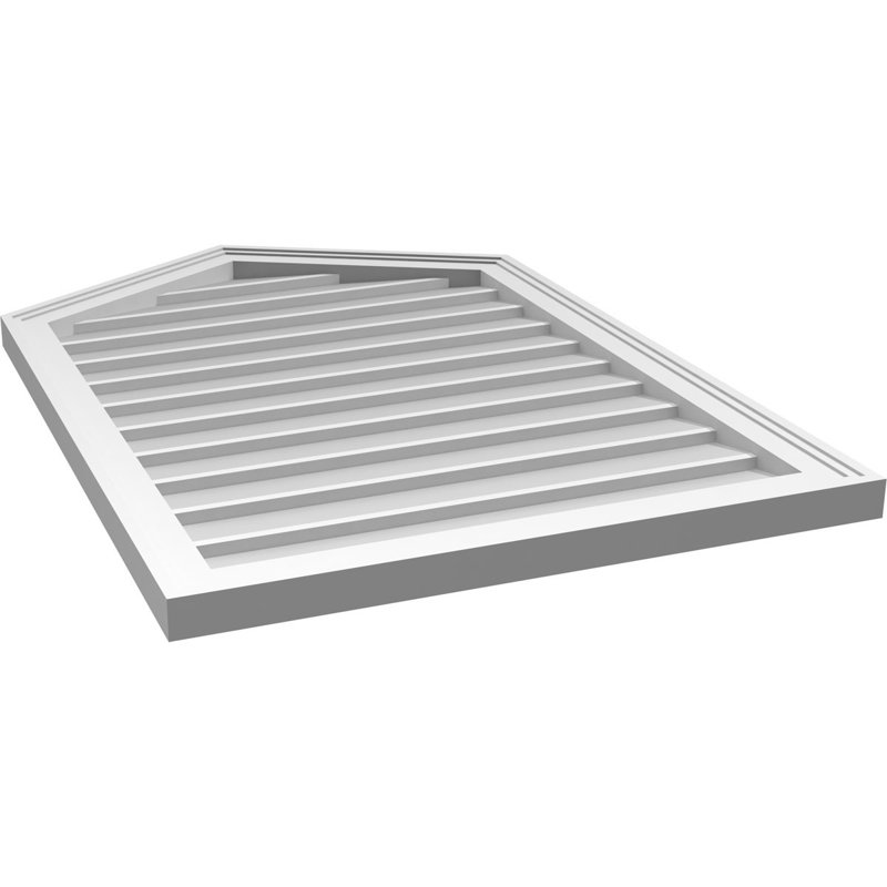 Ventilateur à pignon en uréthane non-fonctionnel Signature, H 38 po x l 26 po x P 1,5 po