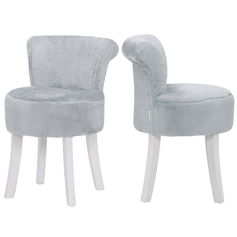 Solid + Manufactured Wood Accent Stool