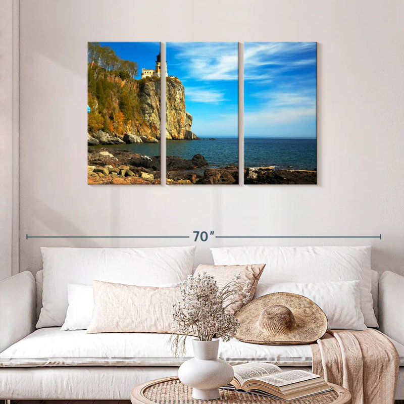 Phare d'Alvord Cliffside, H 28 po x l 45 po