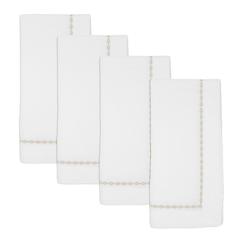 Ensemble de 4 serviettes de table Timeless