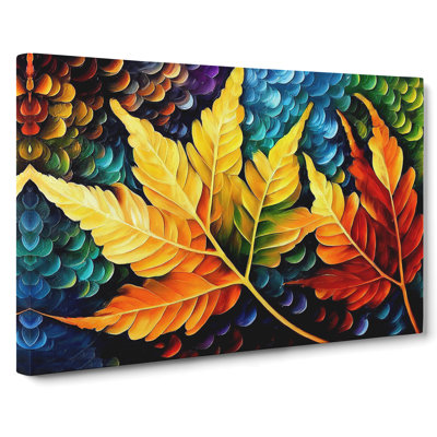 Glorious Plant Leaf Vol.6 - Wrapped Canvas